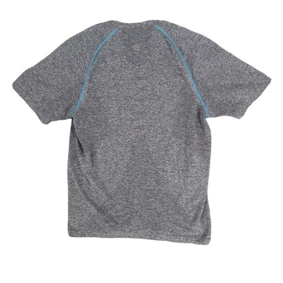 Lululemon Metal Vent Tech shirt Original Logo Gray heather short sleeve XL - Picture 2 of 4